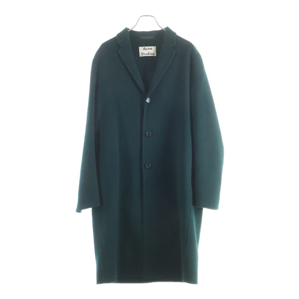 Acne Studios(アクネ ストゥディオズ) ウール 3B チェスターコート グリーン FN-MN-OUTW000264