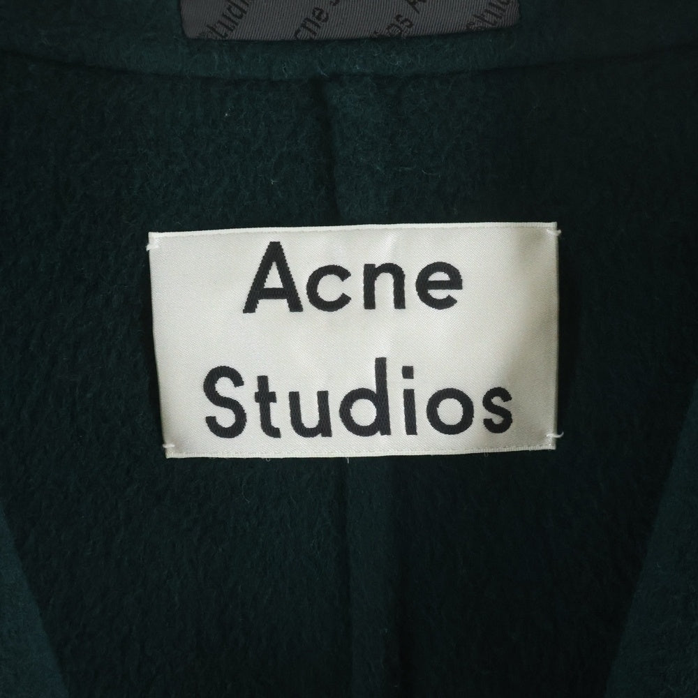 Acne Studios(アクネ ストゥディオズ) ウール 3B チェスターコート グリーン FN-MN-OUTW000264