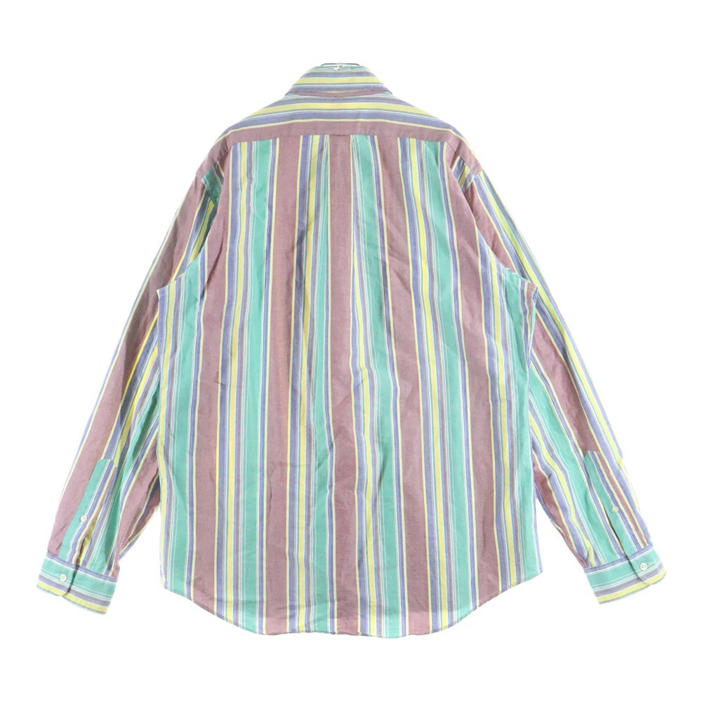 RALPH LAUREN(ラルフローレン) CLASSIC FIT クラシックフィット スモールポニー刺繍 ストライプ ボタンダウン 長袖シャツ マルチカラー