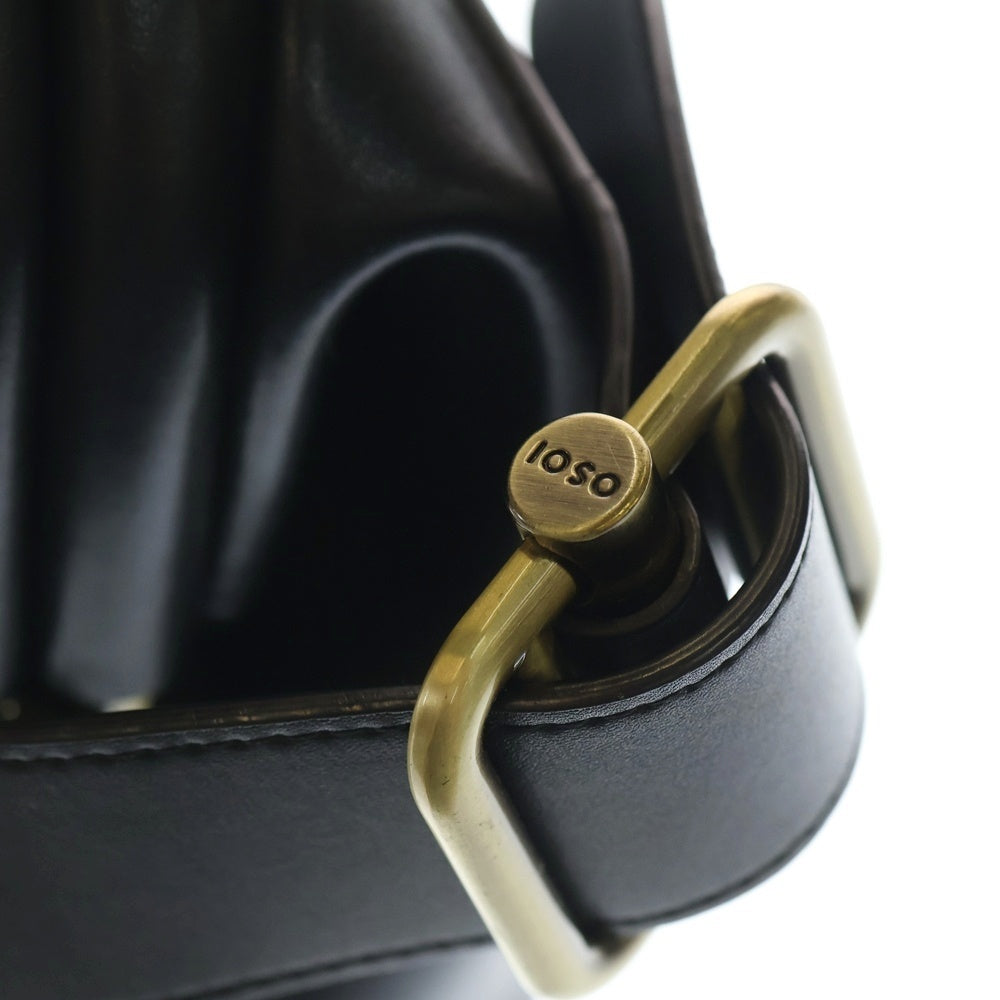 OSOI(オソイ) MINI BROT ミニブロット レザー ショルダーバッグ ブラック 16FB010-03-01 レディース