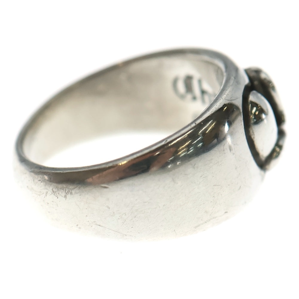 CHROME HEARTS(クロムハーツ) HEART IN BAND ハートインバンドリング シルバー