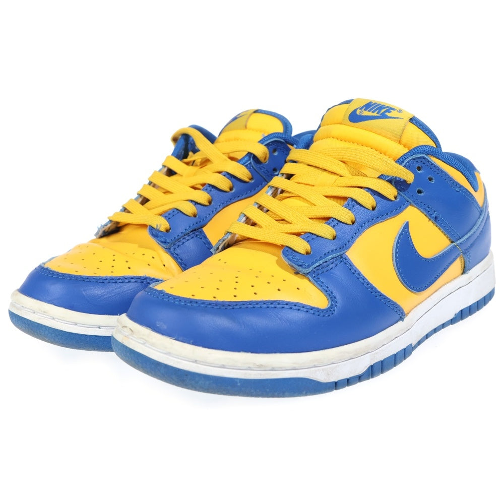 NIKE(ナイキ) DUNK LOW RETRO BLUE JAY AND UNIVERSITY GOLD ナイキ ダンク ロー レトロ ブルージェイ ユニバーシティゴールド ローカットスニーカー US6.5/24.5cm DD1391-402