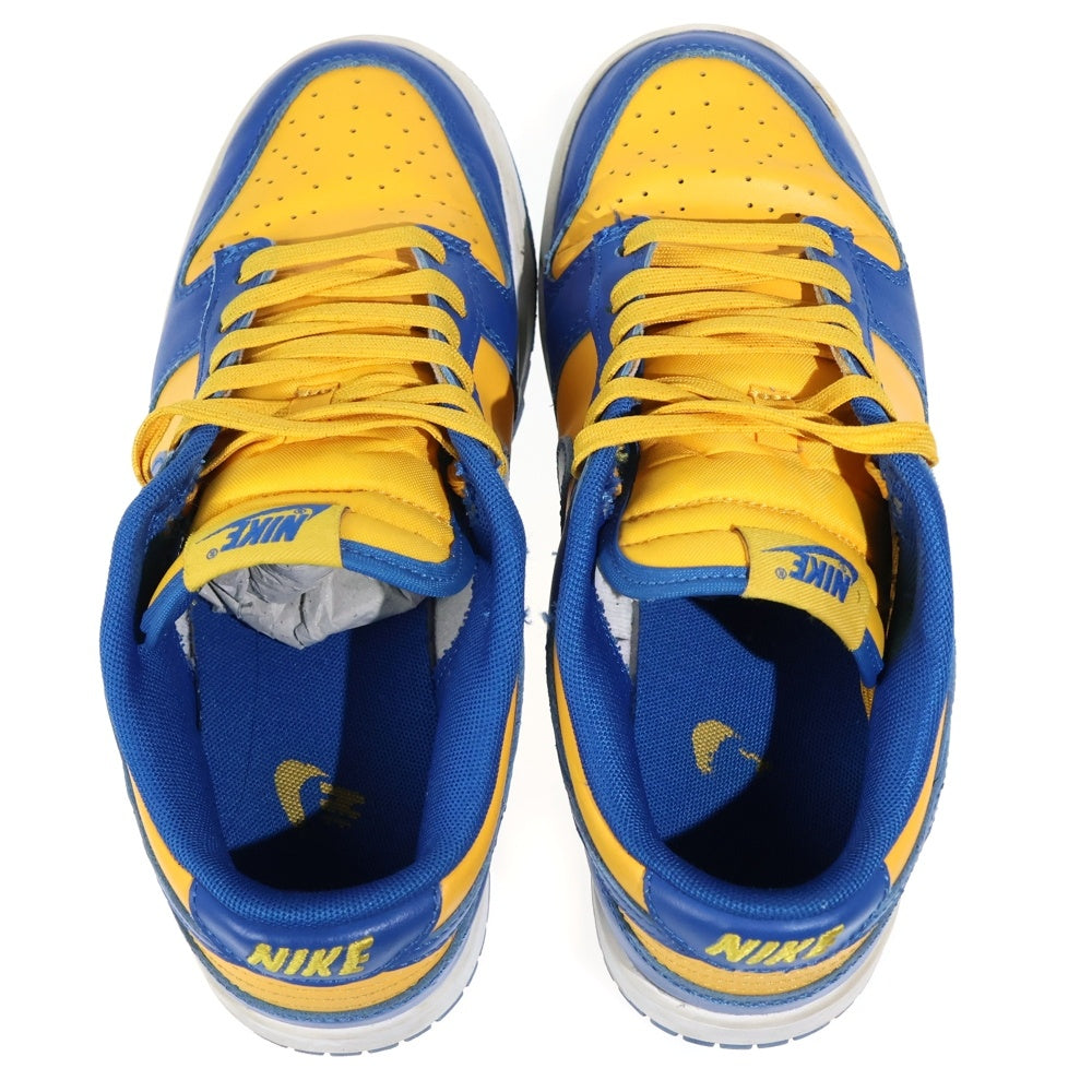 NIKE(ナイキ) DUNK LOW RETRO BLUE JAY AND UNIVERSITY GOLD ナイキ ダンク ロー レトロ ブルージェイ ユニバーシティゴールド ローカットスニーカー US6.5/24.5cm DD1391-402