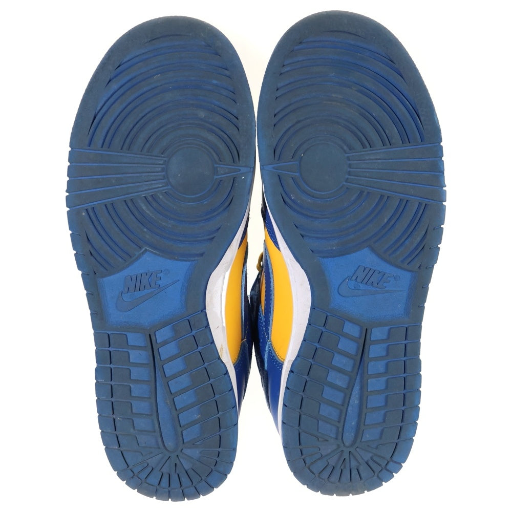 NIKE(ナイキ) DUNK LOW RETRO BLUE JAY AND UNIVERSITY GOLD ナイキ ダンク ロー レトロ ブルージェイ ユニバーシティゴールド ローカットスニーカー US6.5/24.5cm DD1391-402