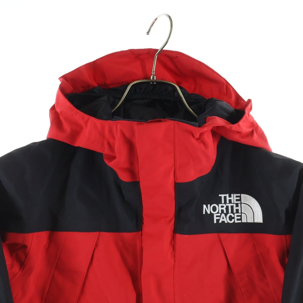THE NORTH FACE(ザノースフェイス) MOUNTAIN JACKET バイカラー ナイロン マウンテンジャケット レッド/ブラック キッズ NPJ61805 レディース