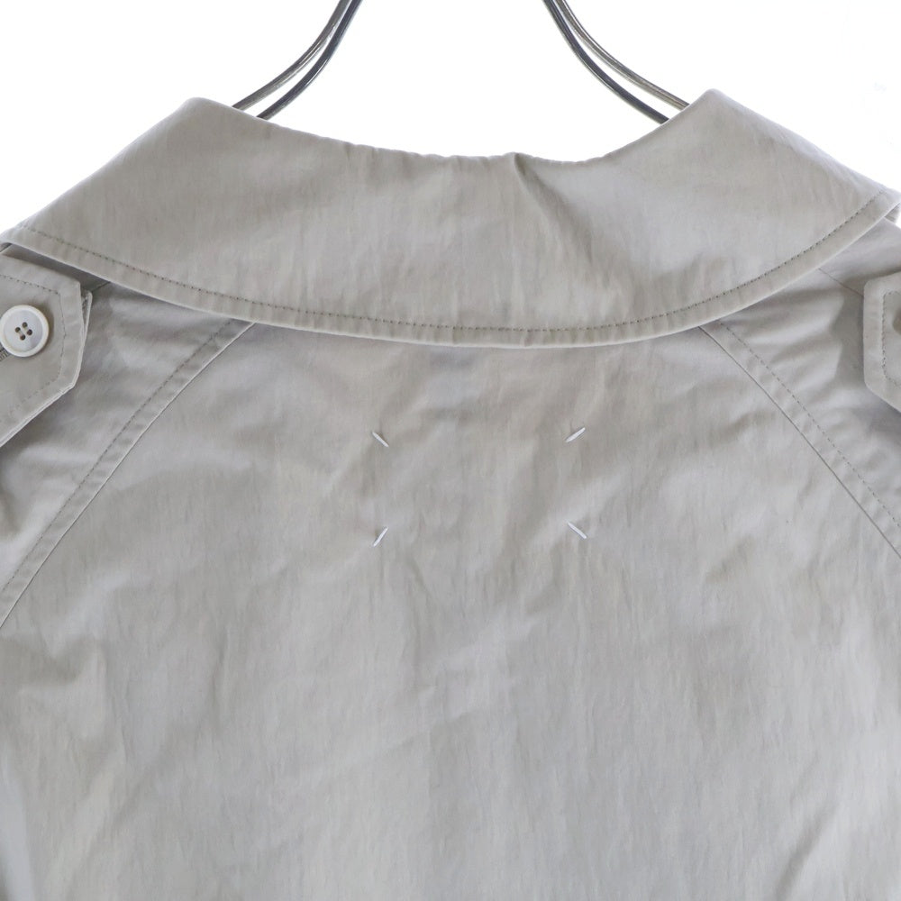 Maison Margiela(メゾンマルジェラ) 22SS TRENCH COATS 4ステッチ ライナードッキング ウエストベルト ダブル トレンチコート ベージュ レディース S51AH0182