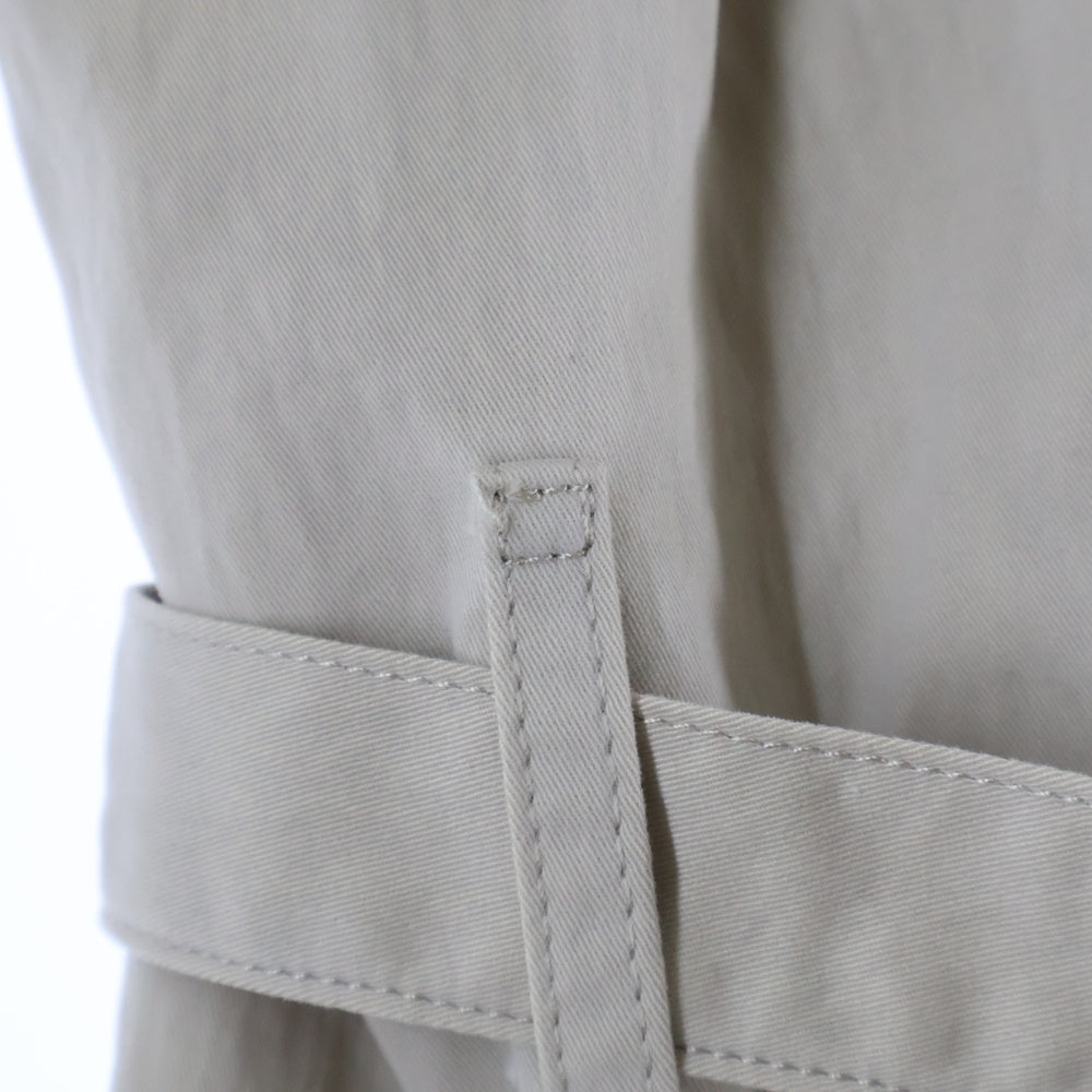 Maison Margiela(メゾンマルジェラ) 22SS TRENCH COATS 4ステッチ ライナードッキング ウエストベルト ダブル トレンチコート ベージュ レディース S51AH0182