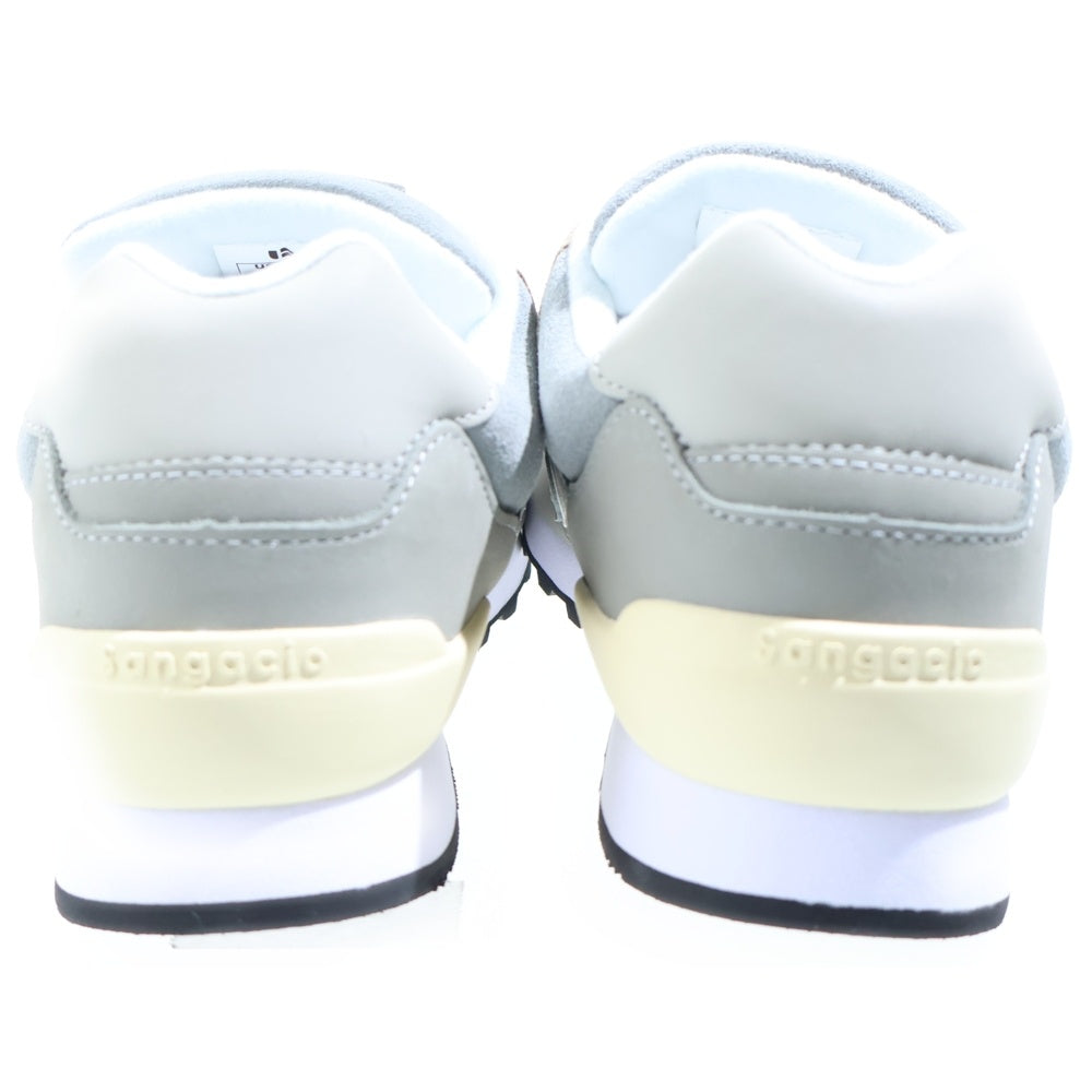 Sangacio(サンガッチョ) にゅーず GRAY 10周年 Limited Edition レザーローカットスニーカー グレー US8/26cm