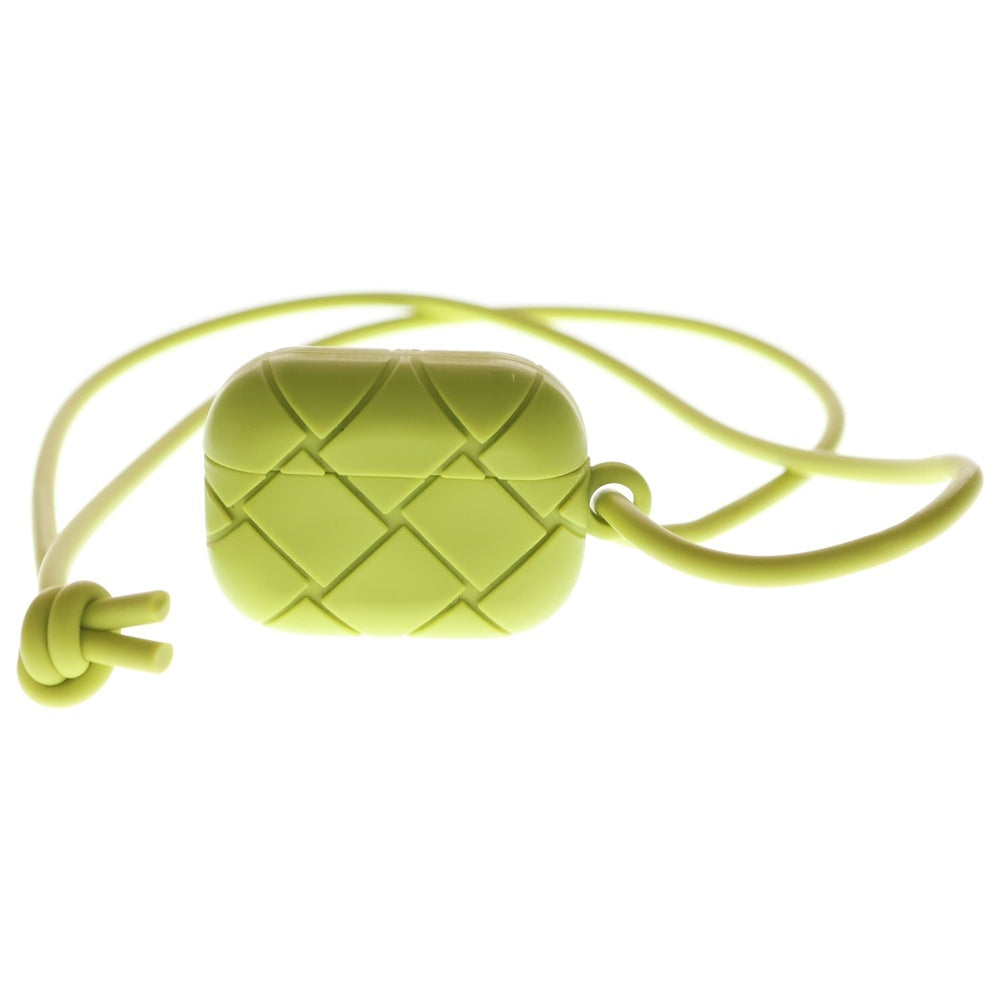 BOTTEGA VENETA(ボッテガヴェネタ) イントレチャート ラバーイヤホンケース AirPods Proケース イエロー 691715
