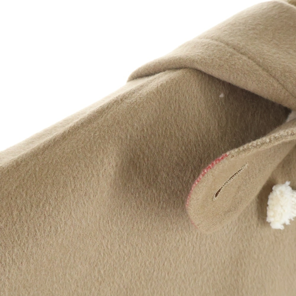 Weekend Max Mara(ウィークエンド マックスマーラ) 裏地チェック柄 ダブルフェイス フーデッドウールダッフルコート ジャケット レディース ブラウン 50160229675