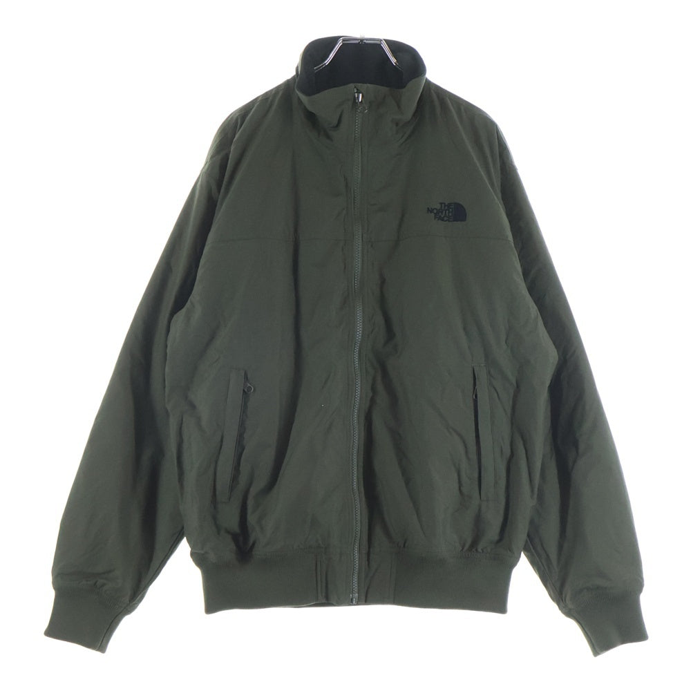 THE NORTH FACE(ザノースフェイス) COMPACT NOMAD BLOUSON コンパクト ノマド ロゴデザイン ジップアップ ナイロンジャケット カーキ NP72434