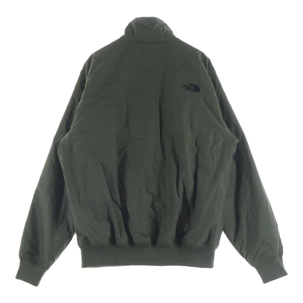 THE NORTH FACE(ザノースフェイス) COMPACT NOMAD BLOUSON コンパクト ノマド ロゴデザイン ジップアップ ナイロンジャケット カーキ NP72434