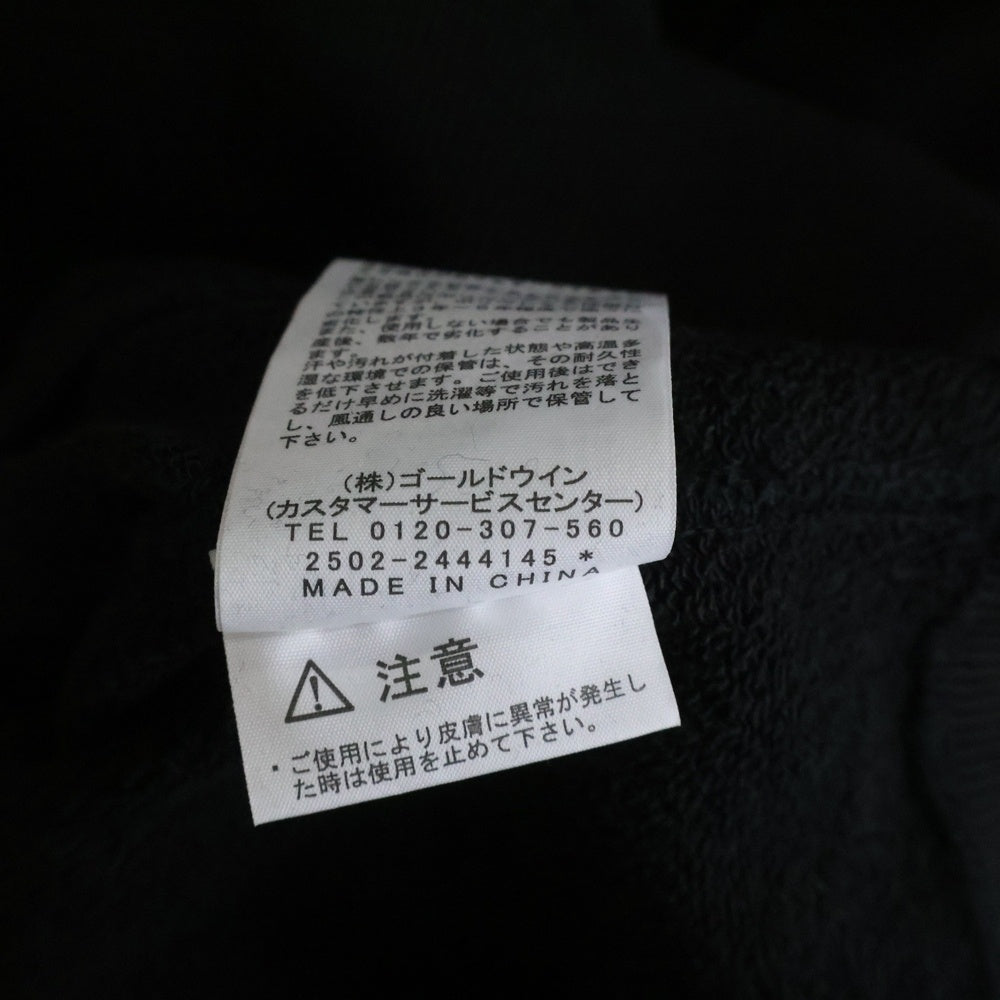THE NORTH FACE(ザノースフェイス) HEATHER BOMBER SWEAT JACKET ヘザーボンバー ジップアップ スウェットジャケット ブラック NT12534R