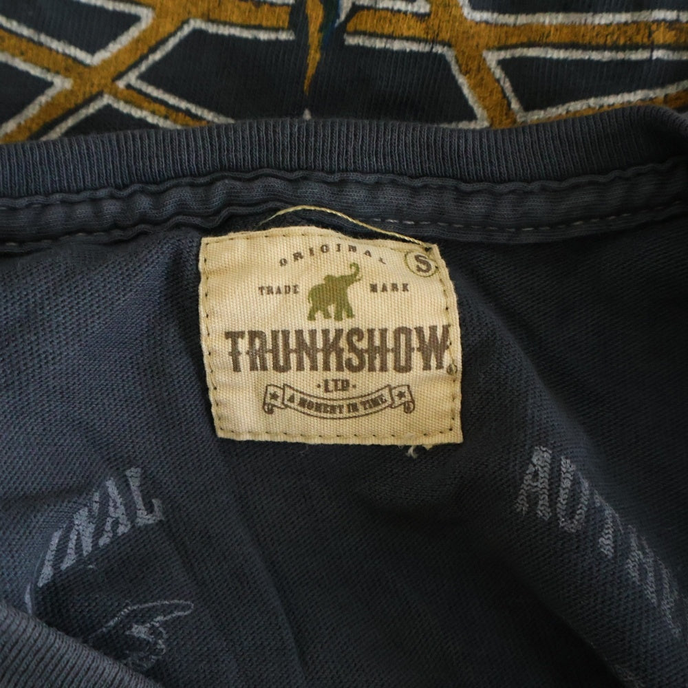 VINTAGE(ヴィンテージ) 00S VINTAGE TRUNK SHOW BLACK SABBOTH ヴィンテージ ブラックサバス トランクショー フロントロゴデザイン クルーネック カットソー 半袖Tシャツ グレー