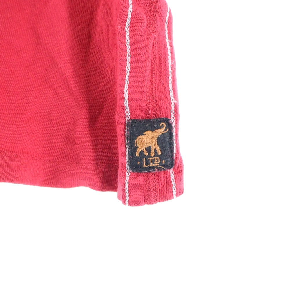 VINTAGE(ヴィンテージ) 00S VINTAGE FLEETWOODMAC ヴィンテージ フリーウッド フロントロゴデザイン クルーネック カットソー 半袖Tシャツ レッド