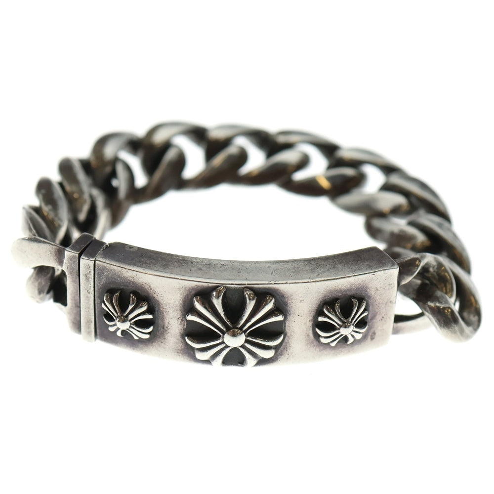 CHROME HEARTS(クロムハーツ) ID 3CHX IDブレスレット シルバー BCA152