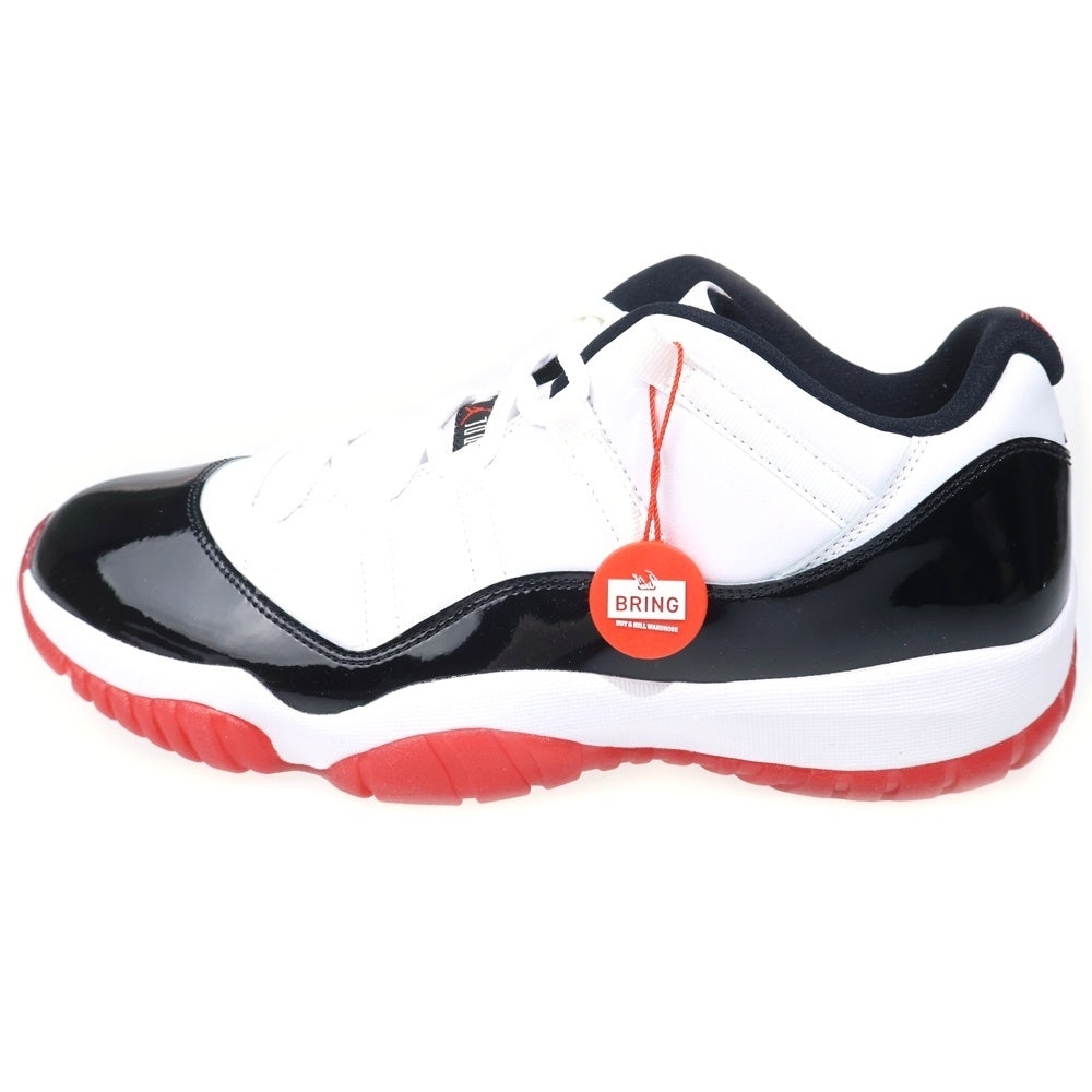NIKE(ナイキ) AIR JORDAN 11 RETRO LOW BRED エアジョーダン11 レトロ ブレッド ローカットスニーカー AV2187-160 US12/30cm ブラック/レッド