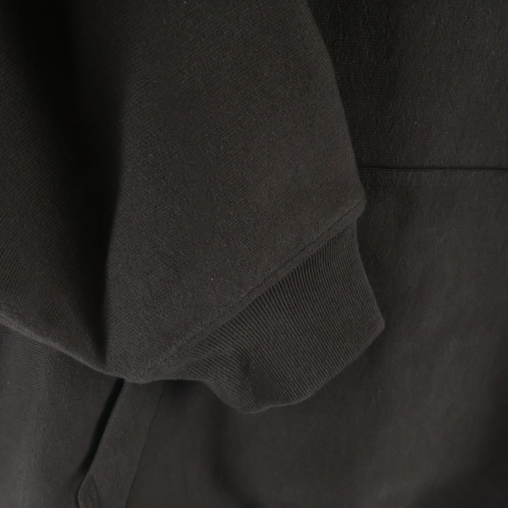 BURBERRY(バーバリー) ロゴプリント スウェット プルオーバーパーカー ブラウン 8099547