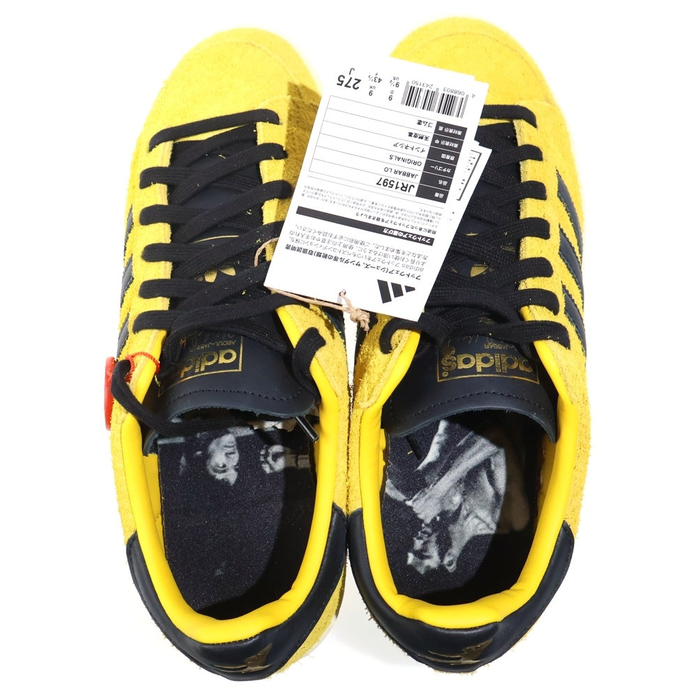adidas(アディダス) ×BRUCE LEE JABBAR LOW GAME OF DEATH ブルースリー ジャバー 死亡遊戯 ローカットスニーカー イエロー/ブラック US9.5/27.5cm JR1597