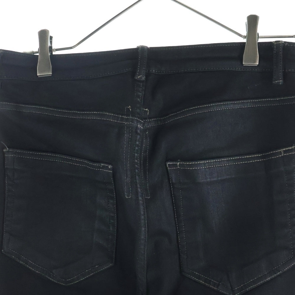 Rick Owens DRKSHDW(リックオウエンス ダークシャドウ) 24SS 6ポケット ボタンフライ スキニーデニムパンツ ブラック DU01D1366-SBB