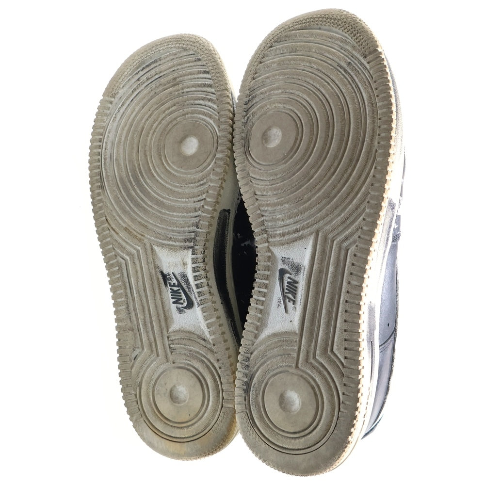 NIKE(ナイキ) ×PEACEMINUSONE AIR FORCE 1 LOW PARA NOISE ピースマイナスワン エアフォース1 パラノイズ ローカットスニーカー ブラック US9.5/27.5cm AQ3692-001