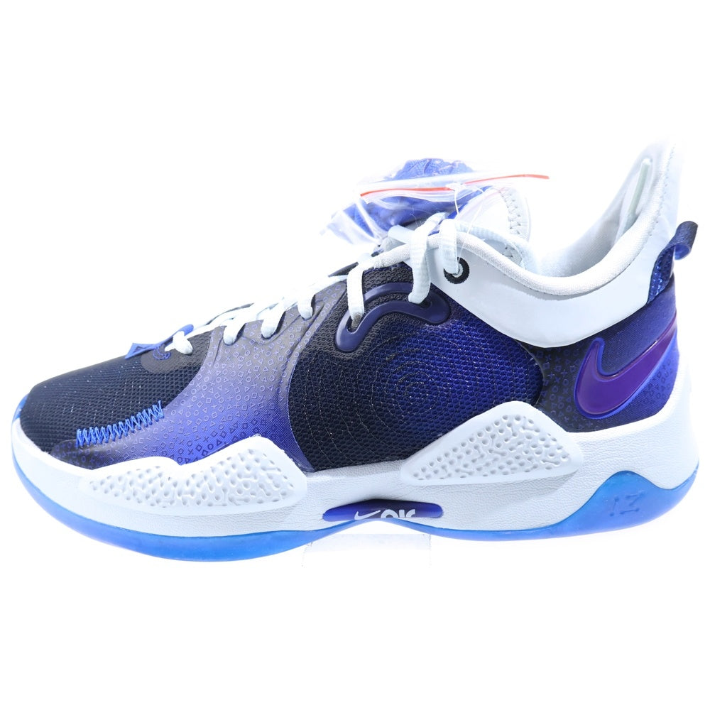 NIKE(ナイキ) ×PLAYSTATION PG5 プレイステーション ローカットスニーカー ブルー US10/28cm CZ0099-400