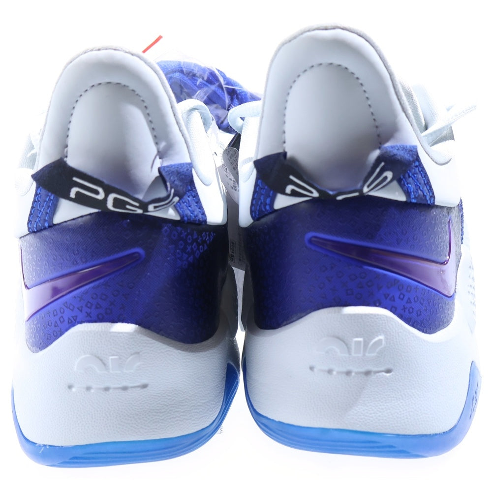 NIKE(ナイキ) ×PLAYSTATION PG5 プレイステーション ローカットスニーカー ブルー US10/28cm CZ0099-400