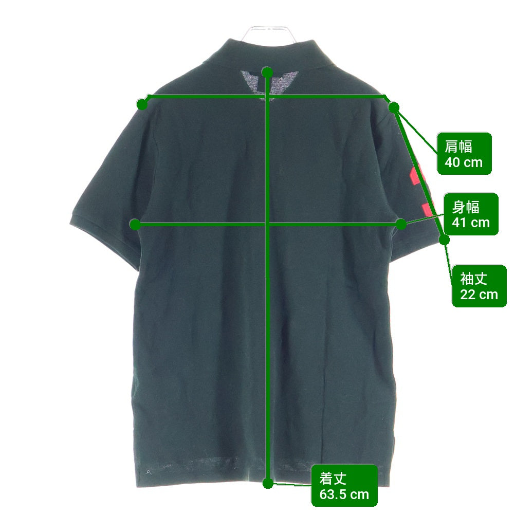 POLO RALPH LAUREN(ポロラルフローレン) ビッグポニー刺繍 半袖ポロシャツ ラガーシャツ ブラック