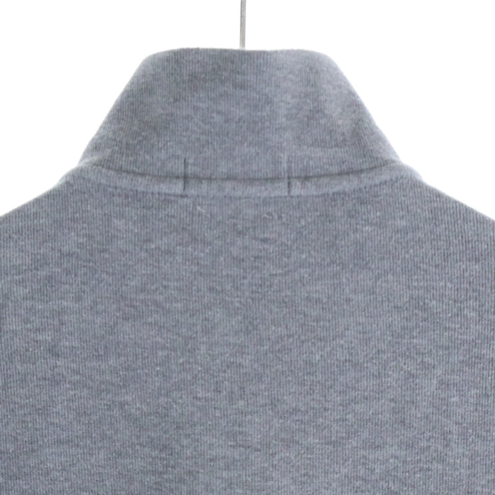 POLO RALPH LAUREN(ポロラルフローレン) ESTATE RIB ミニポニー ハーフジップ コットン ジャケット グレー