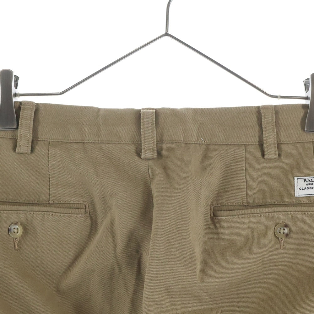 POLO RALPH LAUREN(ポロラルフローレン) CLASSIC POLO CHINO ジッパーフライ トラウザー チノパンツ ベージュ