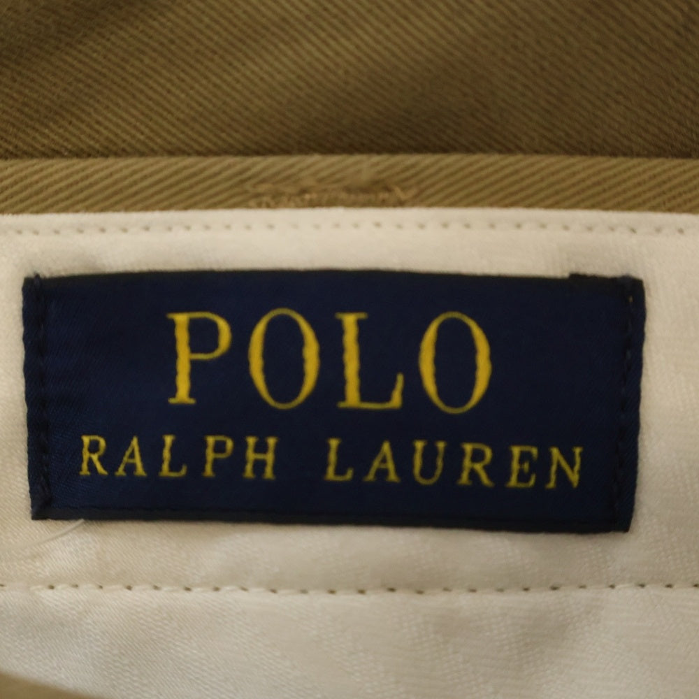 POLO RALPH LAUREN(ポロラルフローレン) CLASSIC POLO CHINO ジッパーフライ トラウザー チノパンツ ベージュ