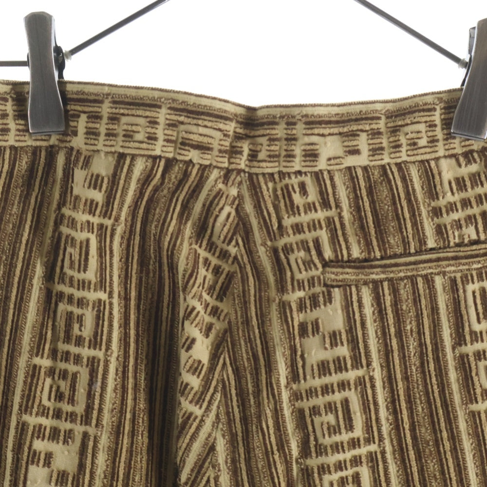 FENDI(フェンディ) ズッカ柄 コーデュロイパンツ ベージュ