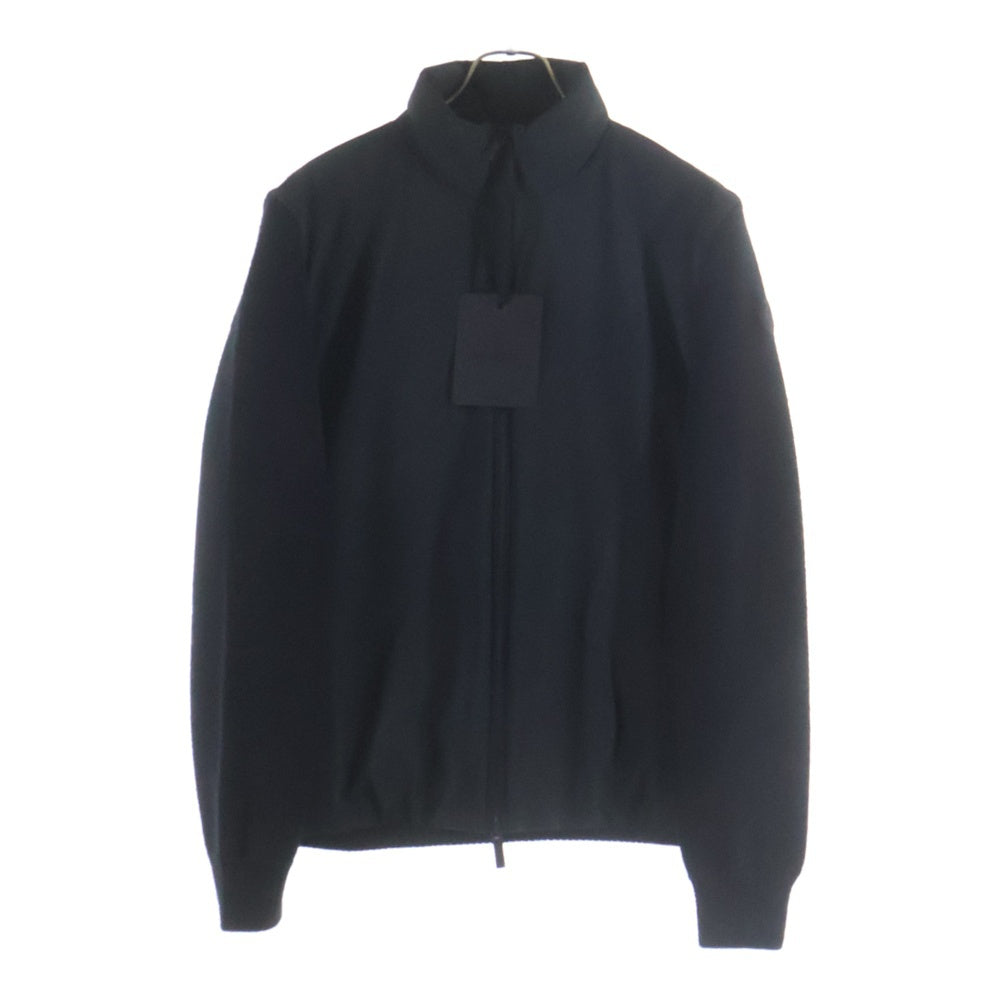 MONCLER(モンクレール) 24AW CARDIGAN TRICOT カーディガン トリコット ジップアップ ポリエステル ニット切り替え ジャケット ブラック J20919B00030 M1282