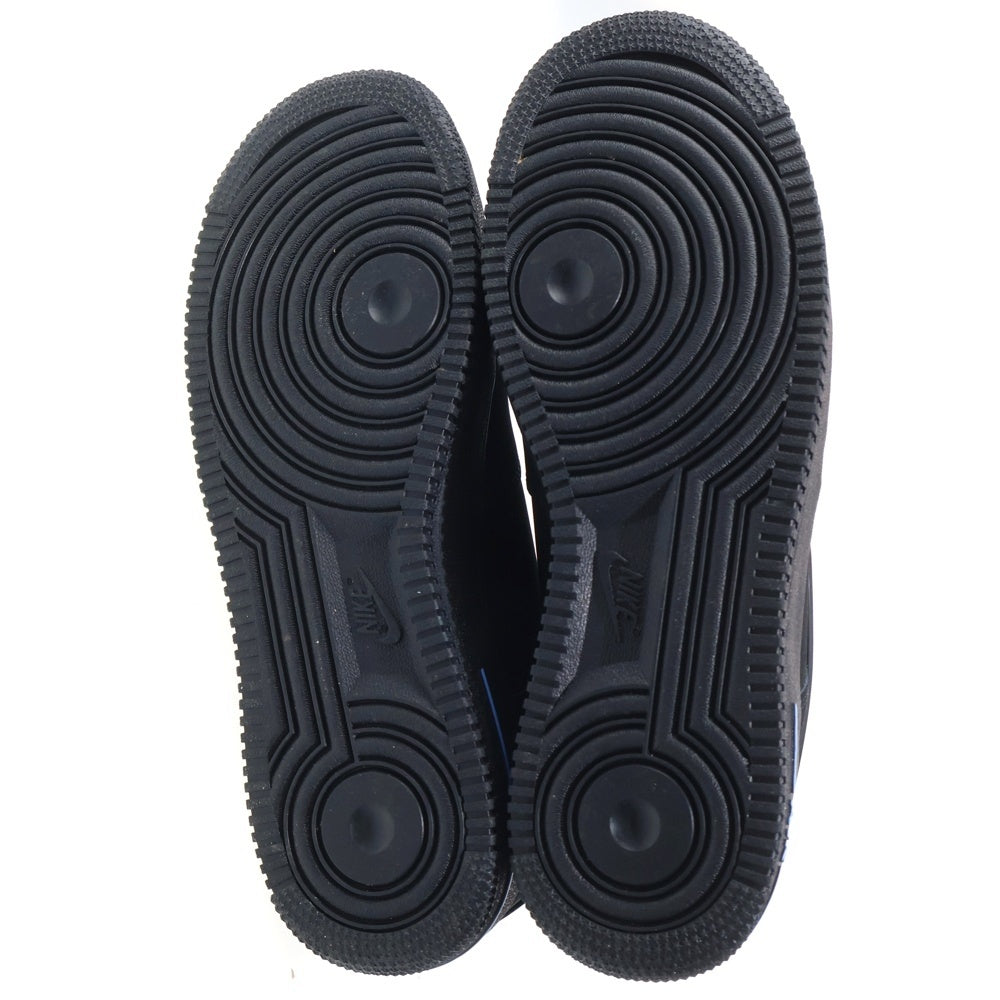 NIKE(ナイキ) AIR FORCE 1 LOW Black University Blue エアフォース 1 ローカットスニーカー ブラック/ブルー US9.5/27.5cm HV6223-001