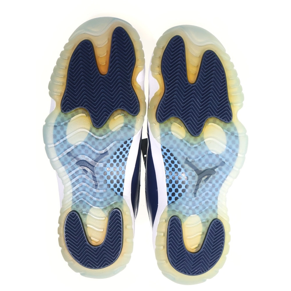NIKE(ナイキ) AIR JORDAN 11 RETRO WIN LIKE 82 エアジョーダン11 レトロ ウィンライク82 ハイカットスニーカー ホワイト/ブルー US10/28.5cm 378037-123