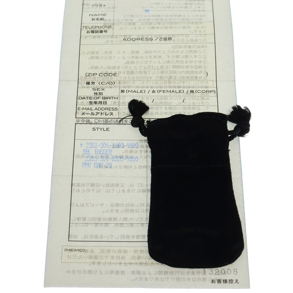 CHROME HEARTS(クロムハーツ) DOUBLE DAGGER ダブルダガーペンダントトップ シルバー BCA251