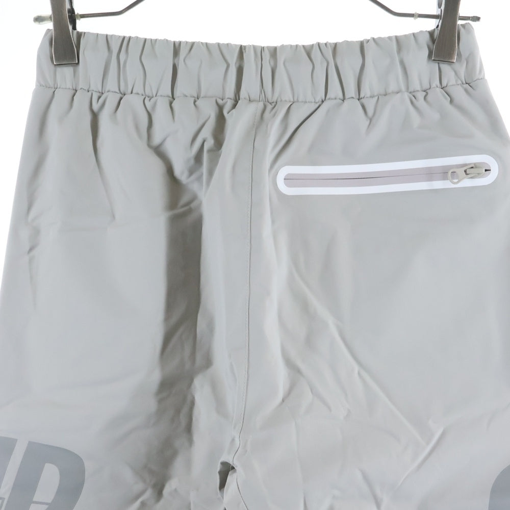 WIND AND SEA(ウィンダンシー) 24SS SEA WATER REPELLENT PANTS ロゴプリント レぺレントナイロンパンツ グレー WDS-0-SIG-24-Q3-PT-01