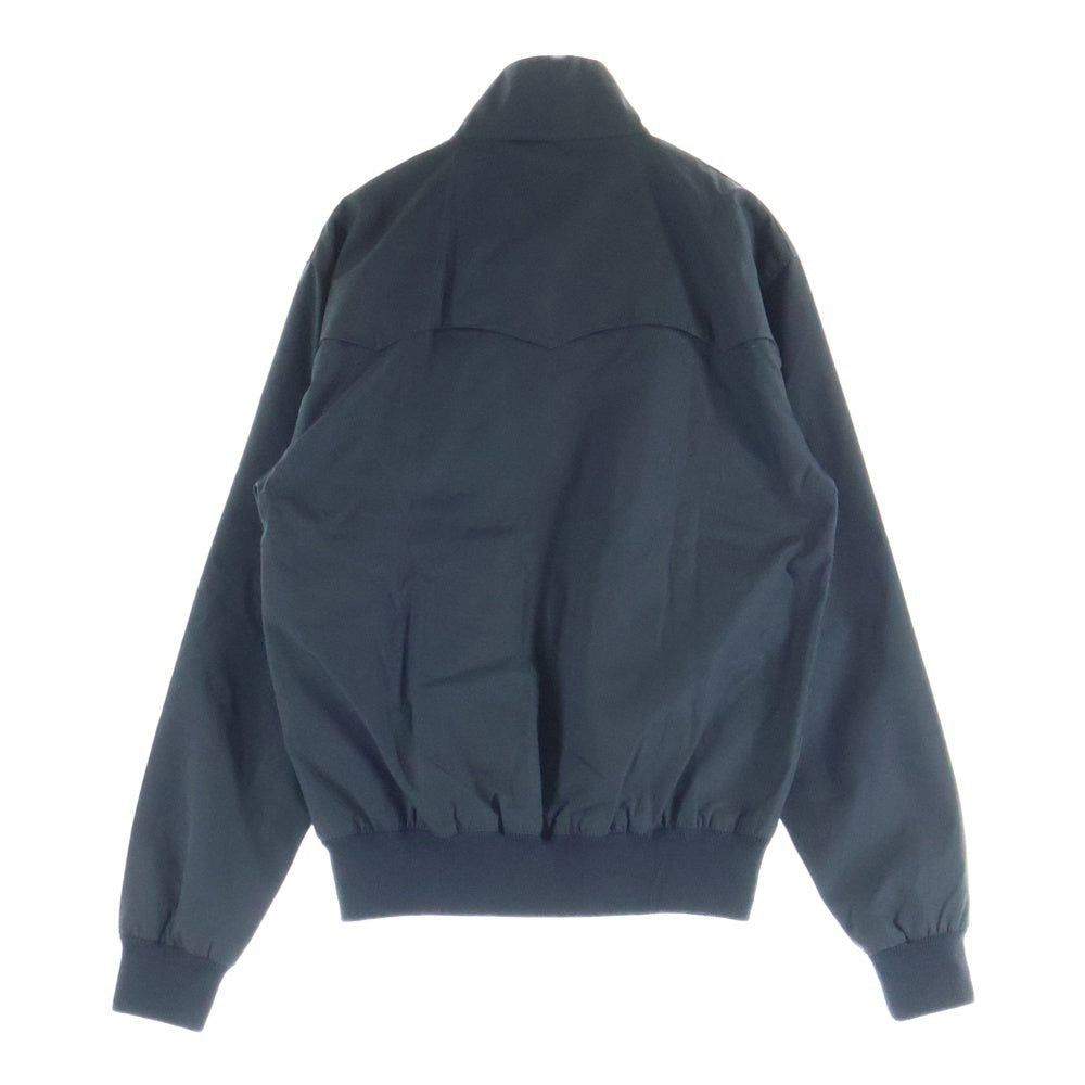 FRED PERRY(フレッドペリー) HARRINGTON JACKET 裏地タータンチェック ロゴエンブロイダリー スタンドカラー ハリントンジャケット ブラック J1170
