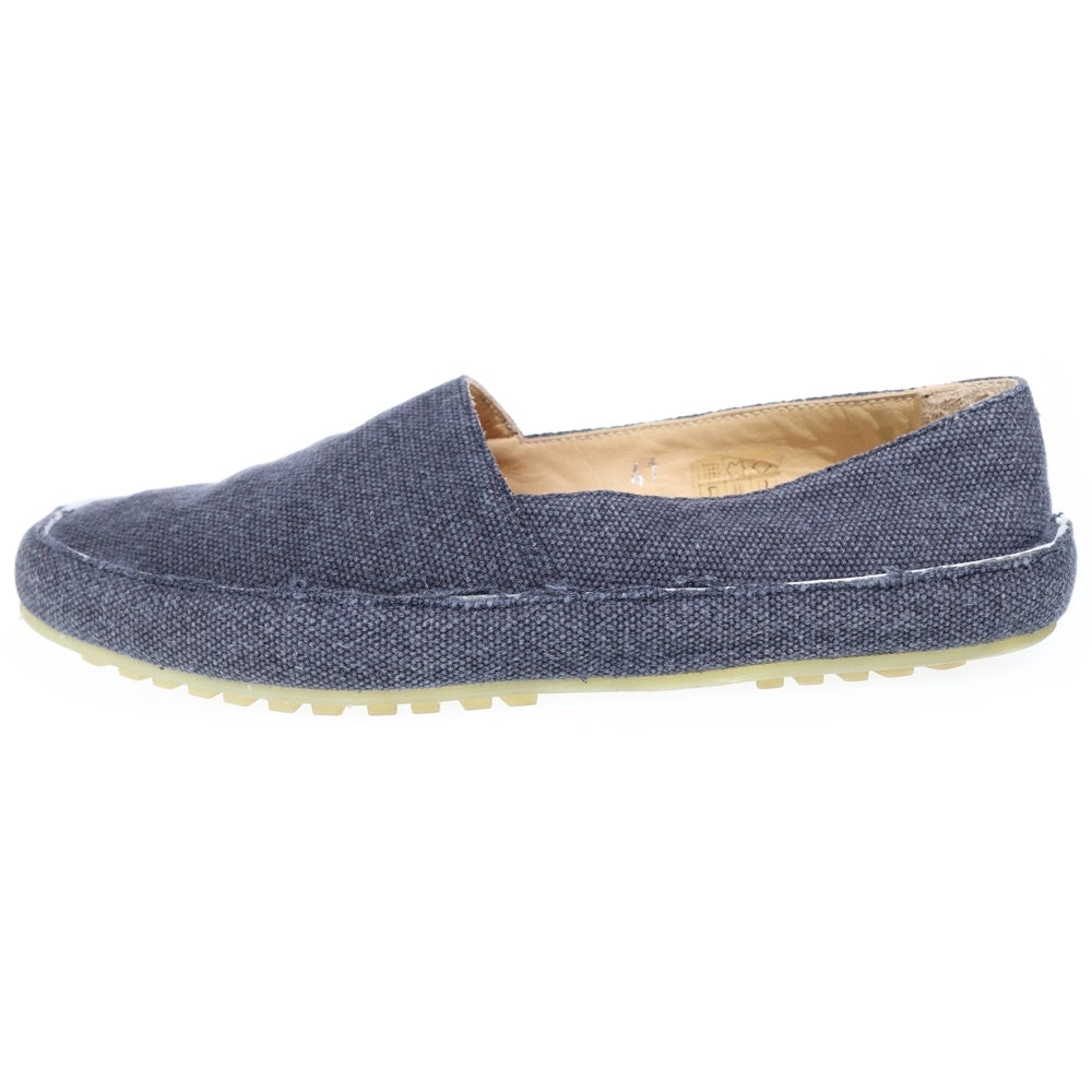 Maison Margiela(メゾンマルジェラ) キャンバス グリッタースリッポン ローカットシューズ ネイビー