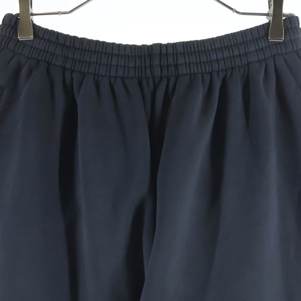 BALENCIAGA(バレンシアガ) ×UNDER ARMOUR アンダーアーマー ロゴ刺繍 スウェット バギーワイドパンツ ブラック 809709 TRVB8