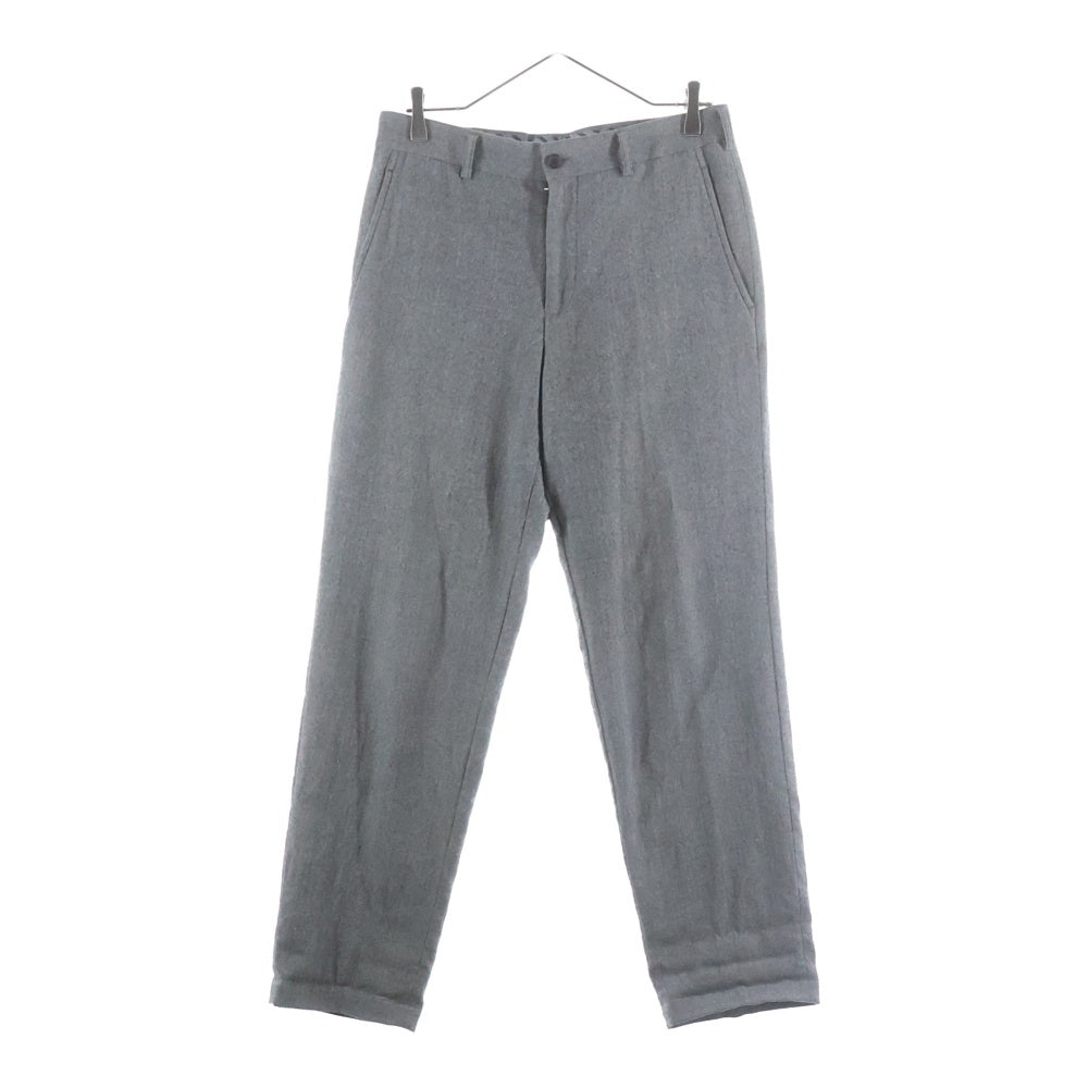 COMME des GARCONS HOMME(コムデギャルソンオム) 13AW ヘリンボーン ウール スラックスパンツ グレー HL-P013 AD2013