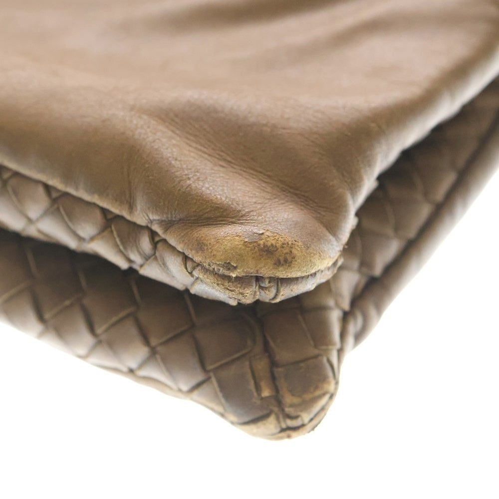 BOTTEGA VENETA(ボッテガヴェネタ) イントレチャート クロスボディ ショルダーバッグ ブラウン 161702 V7692 2103 レディース