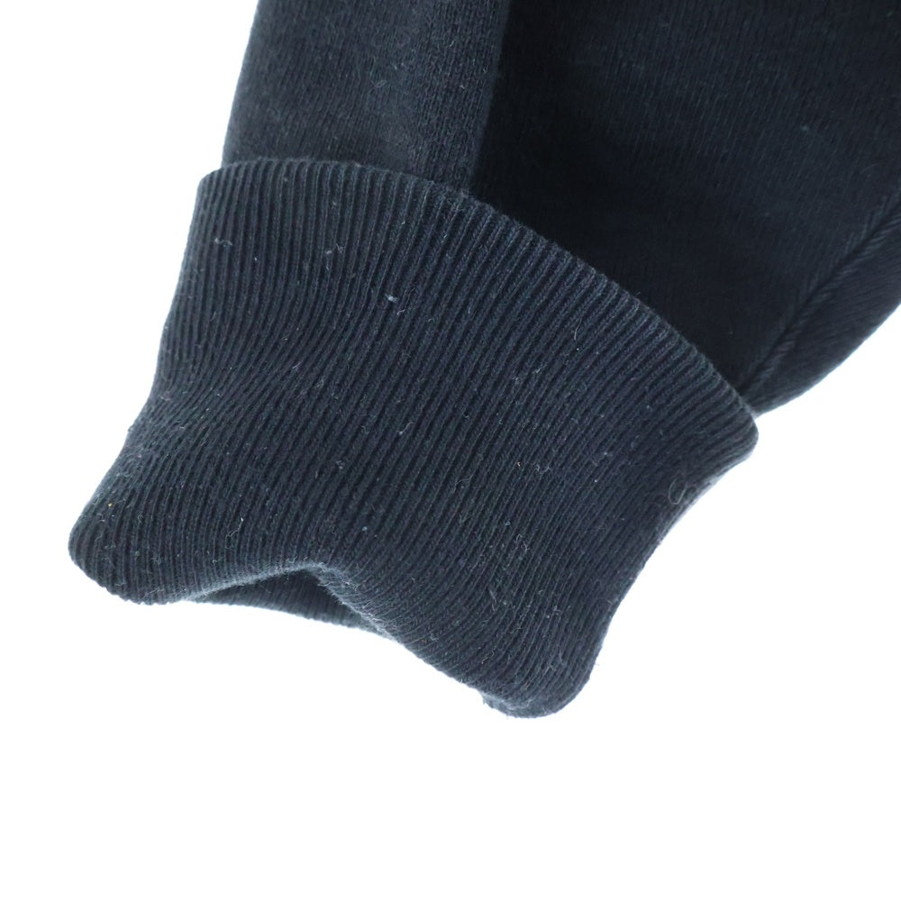 DESCENDANT(ディセンダント) 24AW TEAM HOODY フロントロゴプリント プルオーバーフーディー パーカー ブラック