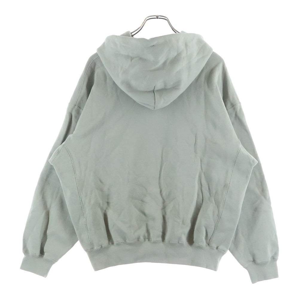 NEIGHBORHOOD(ネイバーフッド) 22SS ×RUSSELL ATHLETIC C-HOODED ラッセルアスレチック ロゴエンブロイダリー プルオーバーフーディー パーカー グリーン 221XRRUN-CSM02