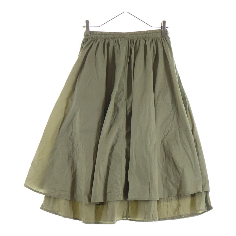 adidas(アディダス) ADIBREAK SKIRT アディブレイク サイドボタンスリット ナイロンスカート グリーン レディース HC6567