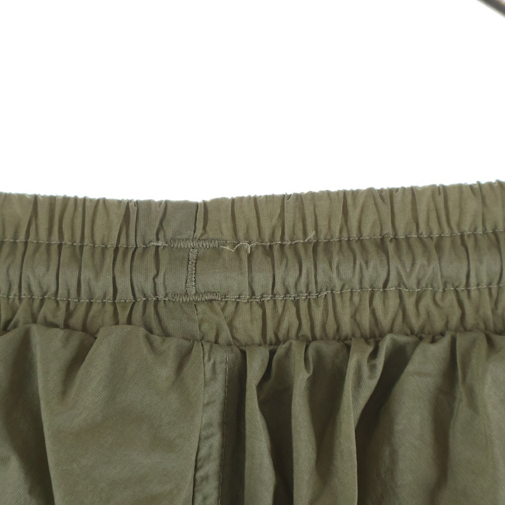 adidas(アディダス) ADIBREAK SKIRT アディブレイク サイドボタンスリット ナイロンスカート グリーン レディース HC6567