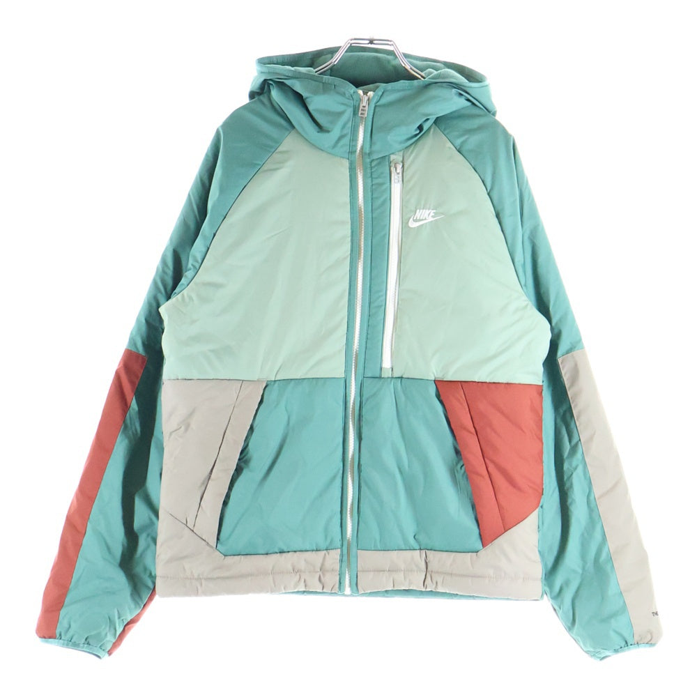 NIKE(ナイキ) ポリエステル フーデット 中綿ジャケット グリーン DD6858-361 レディース