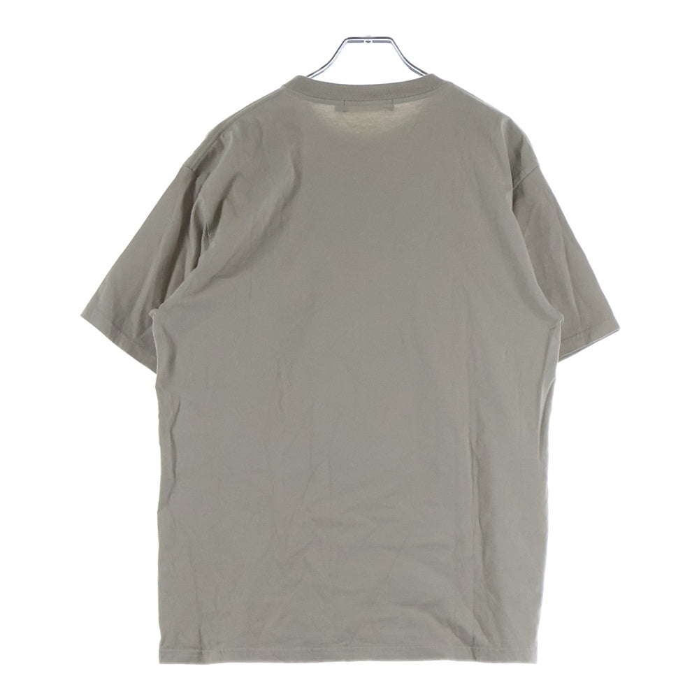 UNDERCOVER(アンダーカバー) フロントプリント コットン クルーネック半袖Tシャツ カットソー ベージュ UC2C3807
