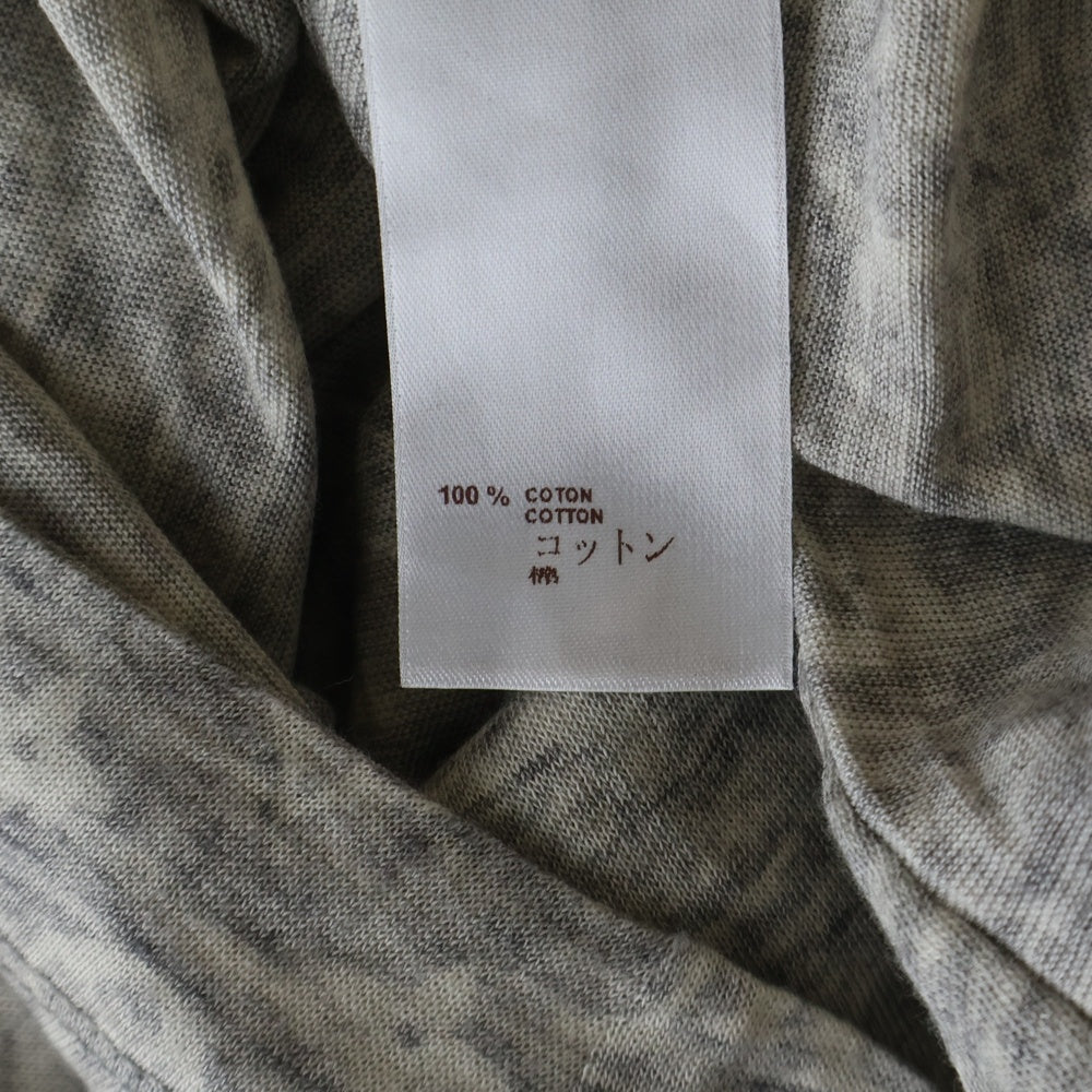 LOUIS VUITTON(ルイヴィトン) 13SS モノグラム 胸ポケット クルーネック半袖Tシャツ カットソー グレー RW131WF3TS20JFZ