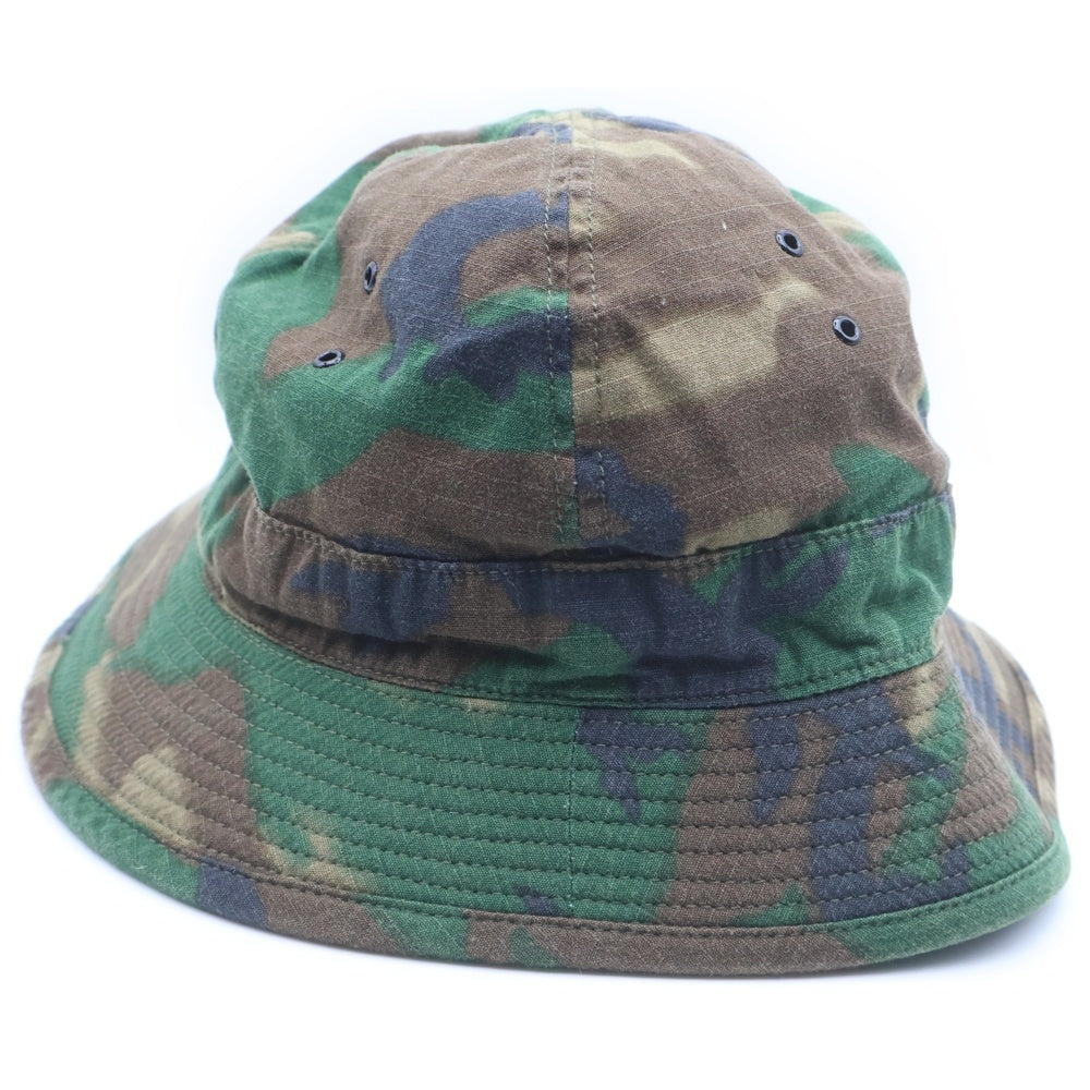 TENDERLOIN(テンダーロイン) JUNGLE HAT RIP STOP CAMO リップストップ カモ柄 ジャングルバケットハット 帽子 カーキ